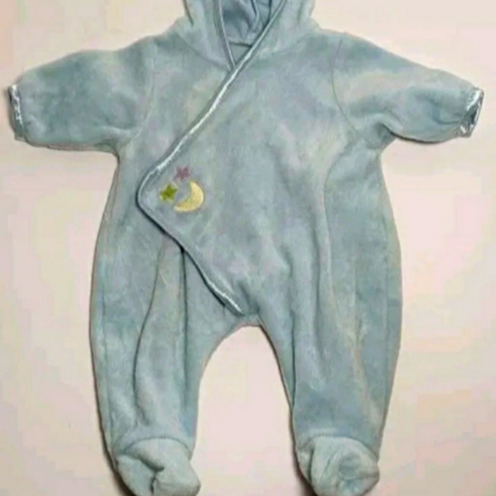 Bitty Baby Twin Boy Moon And Stars Onesie